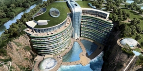 Չինաստանում քարհանքում հյուրանոց են կառուցել