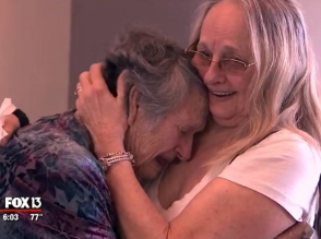 88-ամյա կինը գտել է դստերը, ում ծնվելուց հետո նրան մահացած էր համարում
