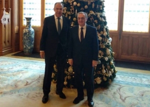Зограб Мнацаканян встретился с Сергеем Лавровым