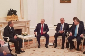 Путин на встрече с Пашиняном: «Наши отношения по-настоящему союзнические» (видео)