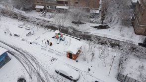 Օրվա կադր․ Երևանում տեղաց առաջին ձյունը