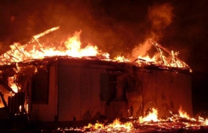 Սիլիկյան թաղամասում վագոն–տնակ է այրվել