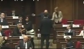 Словесная перепалка в НС между Эмоном Марукяном и депутатами от ППА (видео)