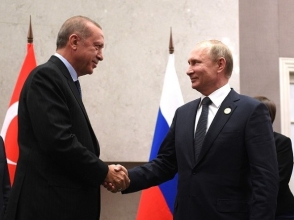 Эрдоган прибыл на встречу с Путиным