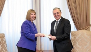 Глава МИД Армении принял новоназначенного посла США