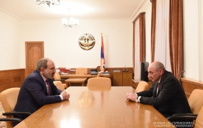 Никол Пашинян и Бако Саакян обсудили вопросы расширения сотрудничества