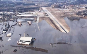 В США затопило авиабазу с «самолетами судного дня» (видео)
