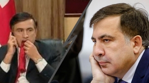 Саакашвили объяснил, почему жевал галстук в 2008 году