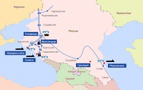 Россия приостановила транзит азербайджанской нефти через свою территорию