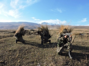 Հայ-ռուսական զորախումբը վարժանքներ է իրականացնում