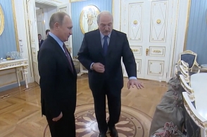 Путину понравилась подаренная Лукашенко на Новый год картошка