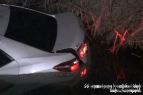 Դիլիջանի ոլորաններում «Lexus RX300» –ը գլորվել է ձորը