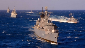 В Балтийское море вошла группировка кораблей НАТО (видео)