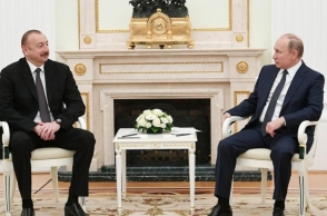 Путин и Алиев обсудили сотрудничество России и Азербайджана