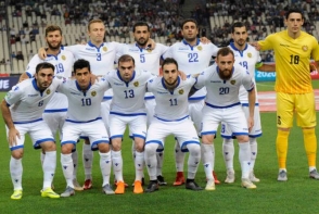 Сборная Армении по футболу поднялась в рейтинге ФИФА на 9 позиций