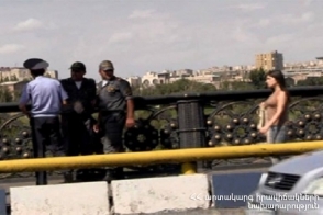 Քաղաքացին փորձել է ինքնասպանություն գործել՝ ցած նետվելով Կիևյան կամրջից