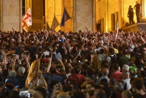 Թբիլիսիում բողոքի ակցիայի ընթացքում ոստիկանությունը բերման Է ենթարկել 305 ցուցարարի