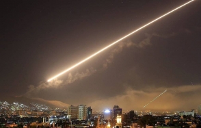 ВВС Израиля нанесли ракетный удар по району Дамаска (видео)