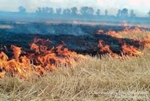 Մոտ 28 հա խոտածածկ տարածքներում հրդեհներ են բռնկվել