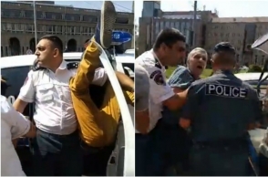 Քաղաքապետարանի դիմաց աղբ տարած քաղաքացիների դեմ քրեական գործ է հարուցվել (տեսանյութ)