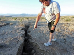 Կալիֆոռնիայի երկրաշարժից առաջացած բեկվածքը երևում է տիեզերքից (լուսանկար)