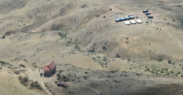 Ադրբեջանցի սահմանապահները ճամբար են դրել վրացական վանքի մոտ