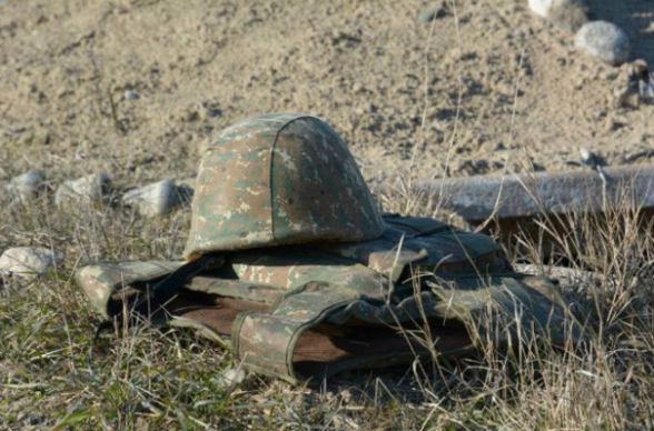 От пули противника погиб армянский военнослужащий