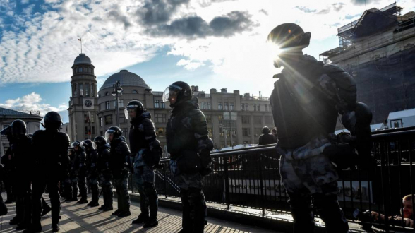 Մոսկվայում 136 ցուցարար է ձերբակալվել