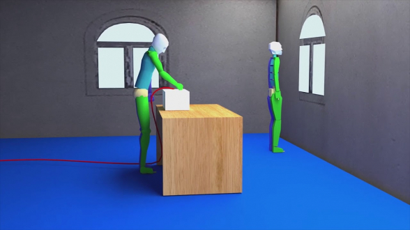 Երևան-Սևան մայրուղում տեղի ունեցած պայթյունի 3D մոդելավորումը