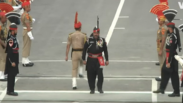 Պակիստան–Հնդկաստան սահմանի հանդիսավոր փակման արարողությունը