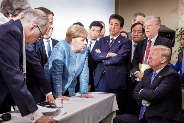 Участники саммита G7 обсудят отношения с РФ, Украину, ситуацию в Сирии и Ливии – Меркель