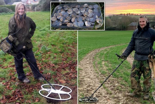 Բրիտանացի զույգը 5 մլն ֆունտ արժողությամբ գանձ է գտել դաշտում