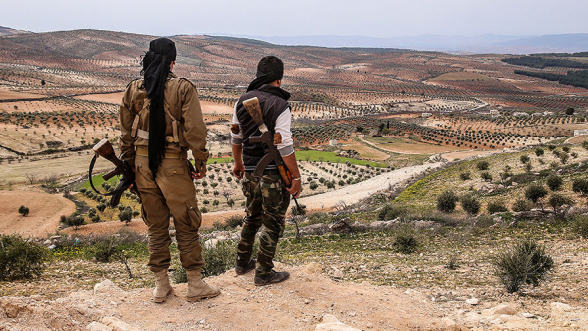 Курдские отряды отходят от сирийско-турецкой границы
