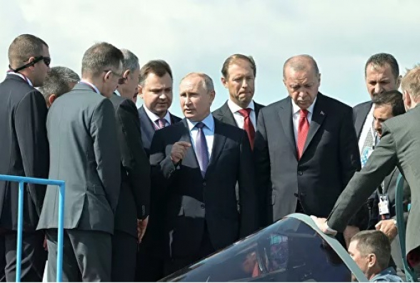 Эрдоган не исключил, что Анкара закупит Су-35 и Су-57 вместо F-35