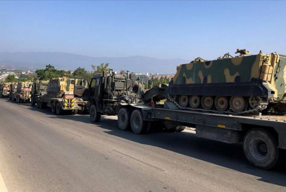 Турция продолжает концентрировать дополнительные силы на границе с Сирией