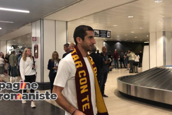 Ես երջանիկ եմ. Մխիթարյանին Հռոմի օդանավակայանում դիմավորել են իտալացի լրագրողներ (տեսանյութ)