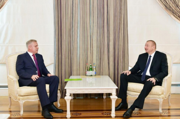 Ильхам Алиев провел встречу с будущим генсеком ОДКБ Станиславом Засем