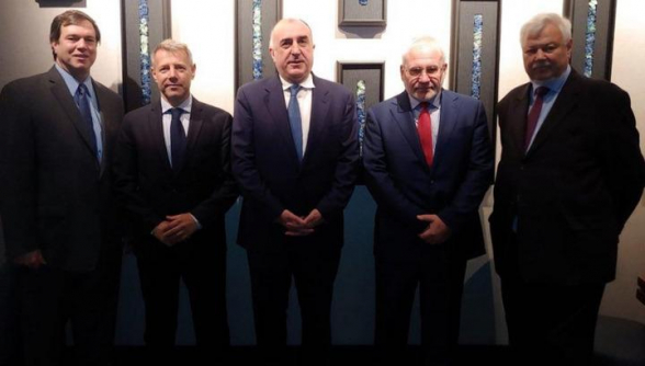 Глава МИД Азербайджана встретился в Нью-Йорке с сопредседателями Минской группы ОБСЕ