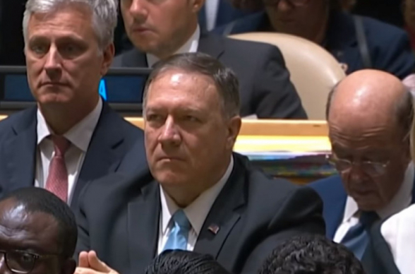 Ամերիկացի նախարարը քնել է ՄԱԿ-ում Թրամփի ելույթի ժամանակ