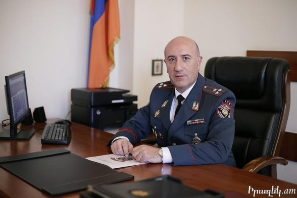 Ոստիկանապետի ԺՊ-ն ունի 12 մլն դրամ, 15 հազ դոլար, իսկ 2018 թ. ձեռք է բերել 50 մլն դրամ արժողությամբ բնակարան, ավտոտնակ և հողին ամրակցված շինություն