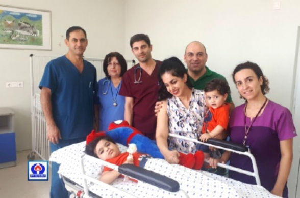 Երևանում 6-րդ հարկից ընկած 2.5 տարեկան երեխան այսօր առողջացած դուրս է գրվել բժշկական կենտրոնից