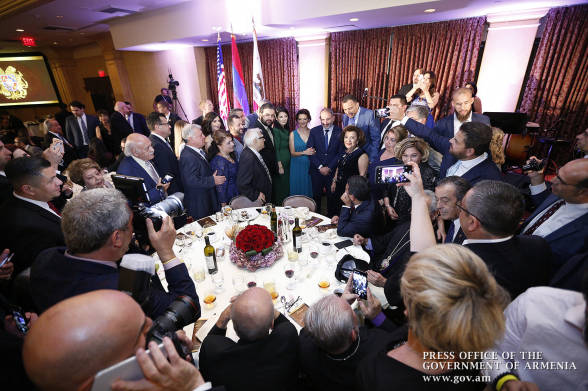 ԱՄՆ-ում Փաշինյանի պատվին տրված ճաշկերույթի տոմսերի վաճառքի հասույթը շուրջ 160 000 դոլար է կազմել․ «Փաստ»