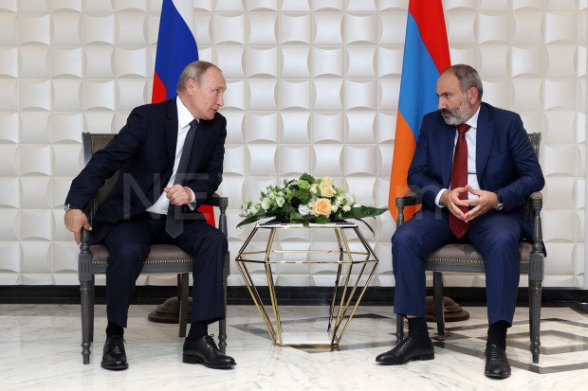 Փաշինյանն ու Պուտինը հանդիպել են Երևանում (տեսանյութ)