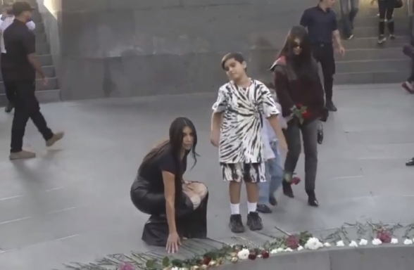 Քիմ Քարդաշյանն այցելել է Ծիծեռնակաբերդ