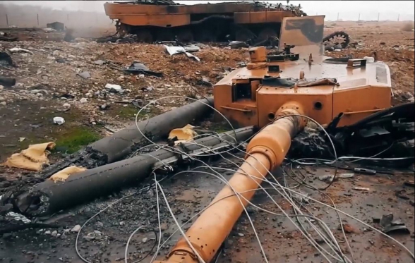 Курды сообщили об уничтожении четырех турецких танков в сирийском Телль-Абъяде