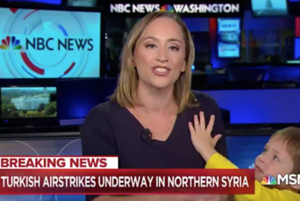 Ամերիկացի հաղորդավարուհու որդին քիչ էր մնում խափաներ NBC-ի եթերը (տեսանյութ)