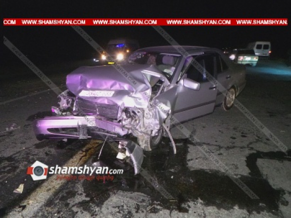 Արմավիրի մարզում բախվել են ՊՆ զորամասի սպայի Mercedes-ը և ժամկետային զինծառայողի Land Rover-ը. կան վիրավորներ (տեսանյութ)