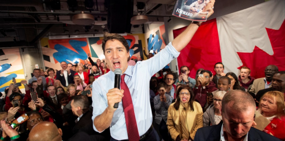 Партия премьера Канады победила на выборах в парламент