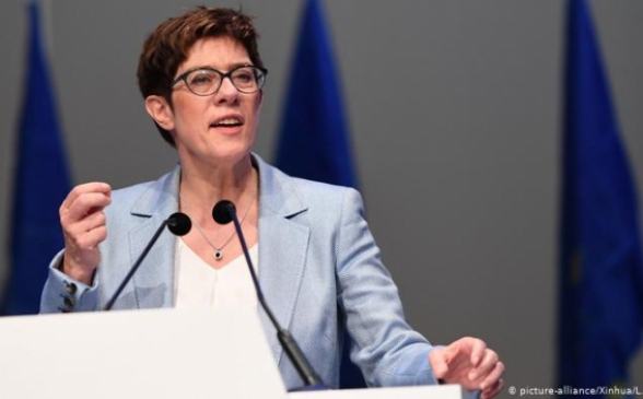 Գերմանիայի պաշտպանության նախարարն առաջարկել է Սիրիայի հյուսիսում միջազգային անվտանգության գոտի ստեղծել