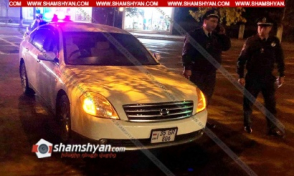 Երևանում 55–ամյա վարորդը Nissan-ով վրաերթի է ենթարկել 19–ամյա հետիոտնին. վարորդը փախուստի չի դիմել, օգնել է վիրավորին տեղափոխել հիվանդանոց